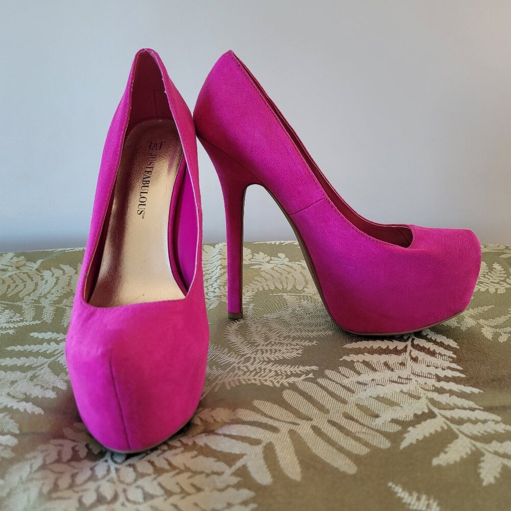 Pink High Heels ~ Size 8